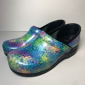 dansko speckled patent
